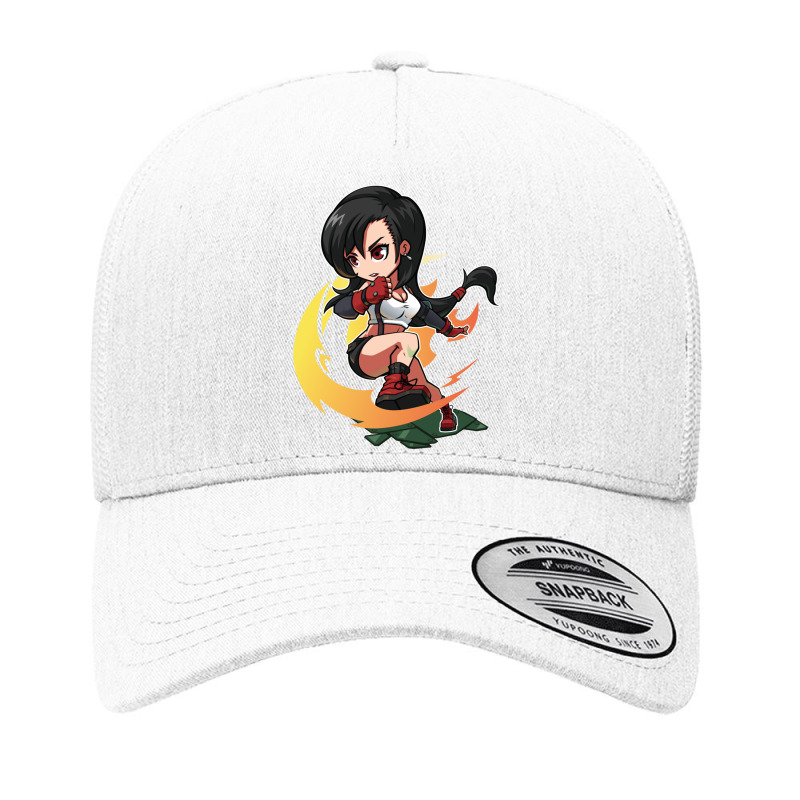 Tifan Cute Chibi Anime Final Yupoong Trucker Cap by ElizabethTDuval | Artistshot