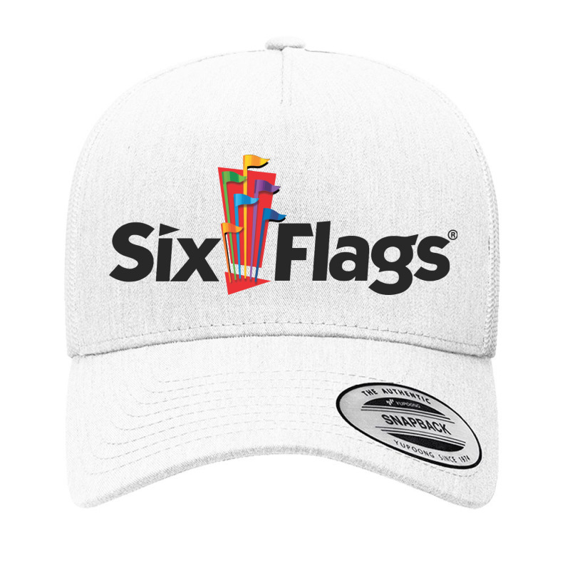 Six Flags Yupoong Trucker Cap by lekaliaja | Artistshot