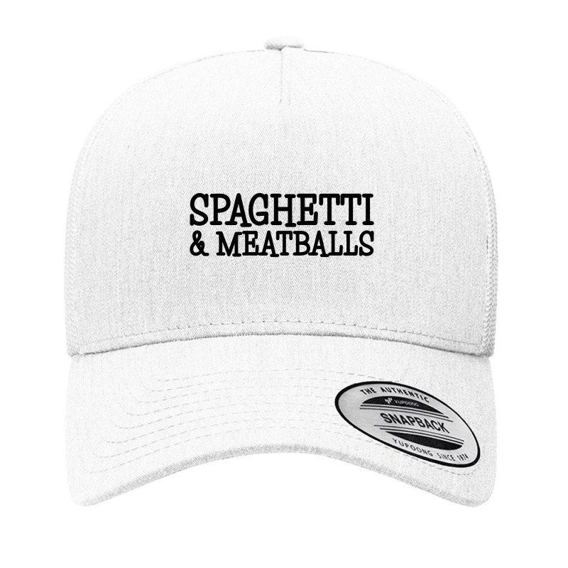 Spaghetti & Meatballs Yupoong Trucker Cap by pitulikur.duapuluhtujuh | Artistshot