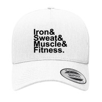 Iron & Sweat & Muscle & Fitness Yupoong Trucker Cap | Artistshot