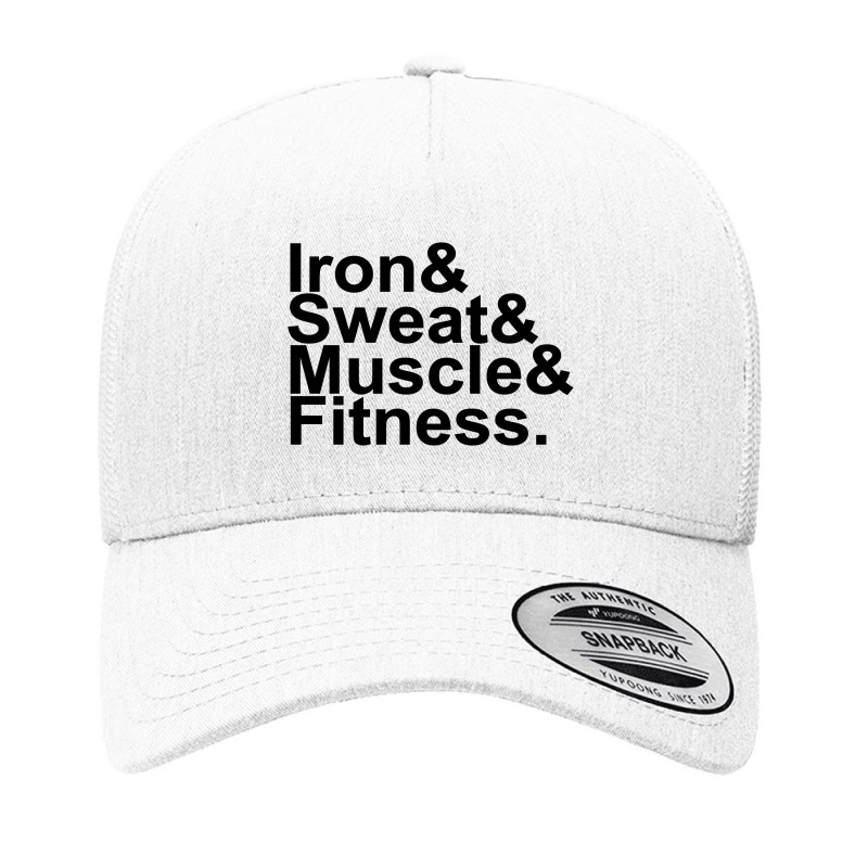 Iron & Sweat & Muscle & Fitness Yupoong Trucker Cap | Artistshot