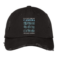 If I Cant Take My Camera Photography Vintage Cap | Artistshot