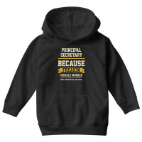 Principal Secretary - Cool Gift Job Youth Hoodie | Artistshot