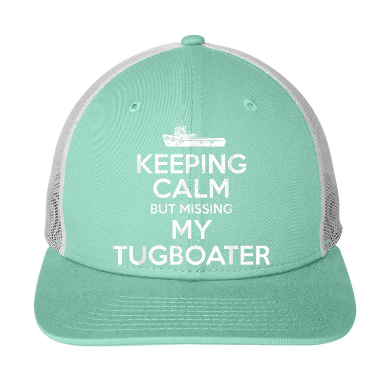 Wife Seaman Sailor Naval Tugboat Captain Snapback Trucker Cap by Piggy | Artistshot