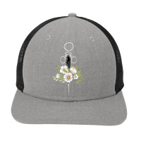 Phlebotomist Life Injection Phlebotomy Flowers Syringe Snapback Trucker Cap | Artistshot