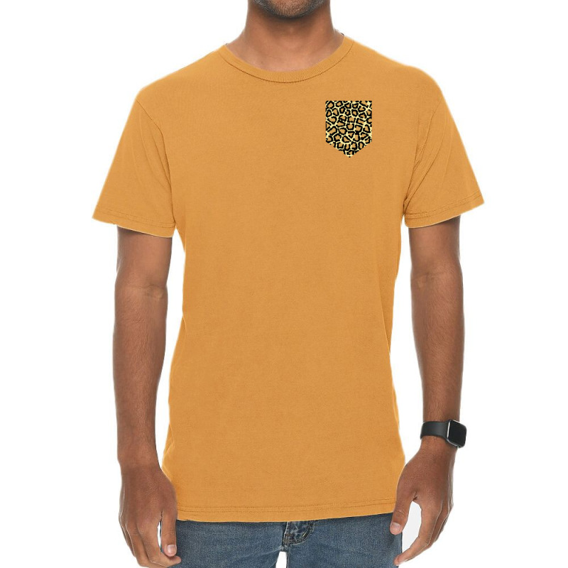 Cheetah Print Pocket Vintage T-shirt | Artistshot