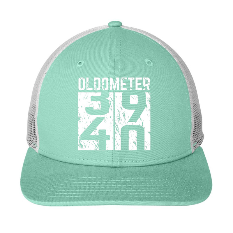 As Tees Oldometer Odometer 39 40 Birthday Over Hill Snapback Trucker Cap by King Davila | Artistshot