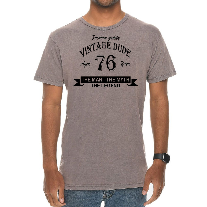 Aged 76 Years Vintage T-shirt | Artistshot