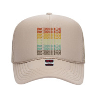 Monteroni Di Lecce City Retro Foam Trucker Hat | Artistshot