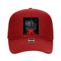 Temple Of The Bleeding Trident, Shiva, Trishul, Temple Of The Bleeding Foam Trucker Hat | Artistshot