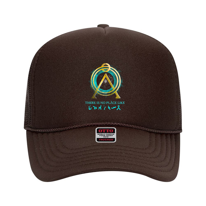 There Is No Place Like Home Vintage T Stargate Foam Trucker Hat by ZarkoSuklje | Artistshot