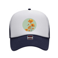 California Poppies Foam Trucker Hat | Artistshot