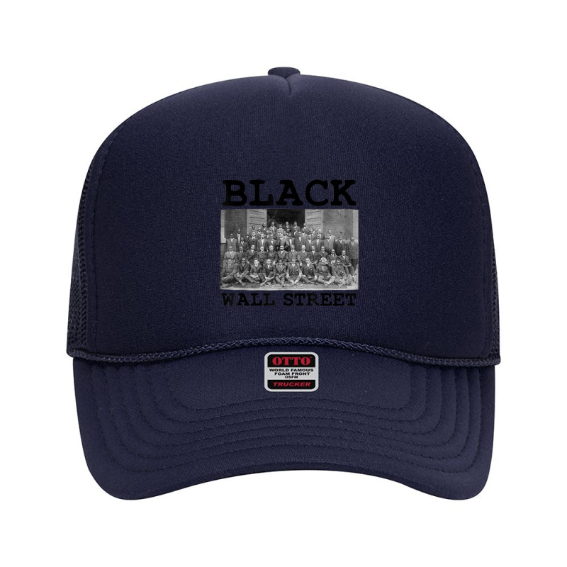 Vintage Black Business Black History Month Black Wall Street Music Ret Foam Trucker Hat by KhalilDesign | Artistshot