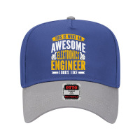 Electronics Engineer Funny Electronics Engineering Engineer Adjustable Baseball Cap | Artistshot