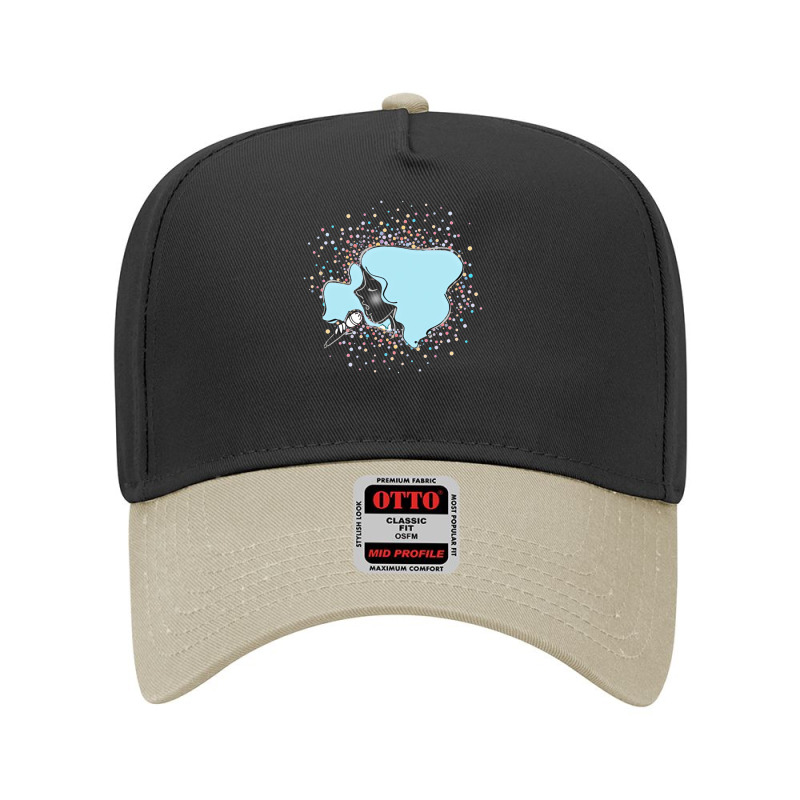 Sing Like A Popstar Adjustable Baseball Cap by cm-arts | Artistshot