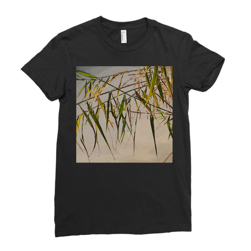 Branches T  Shirt Green Leaves, Branches, Green, Wallart, Summer, Natu Ladies Fitted T-Shirt by maximilian36808 | Artistshot