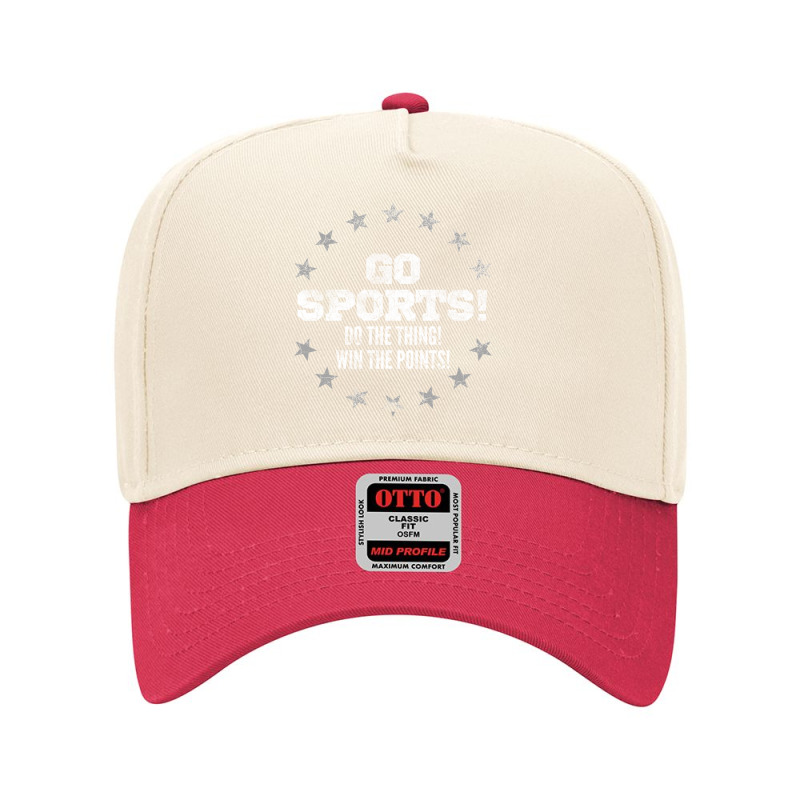 Go Sports  Do The Thing  Win The Points  Funny Sports  Not Good At Any Adjustable Baseball Cap | Artistshot