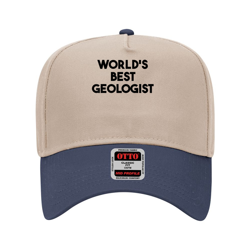 World's Best Geologist T Shirt Adjustable Baseball Cap by cm-arts | Artistshot