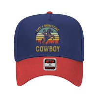 Like A Rhinestone Cowboy Vintage Western Rodeo Country Music Sweatshir Adjustable Baseball Cap | Artistshot