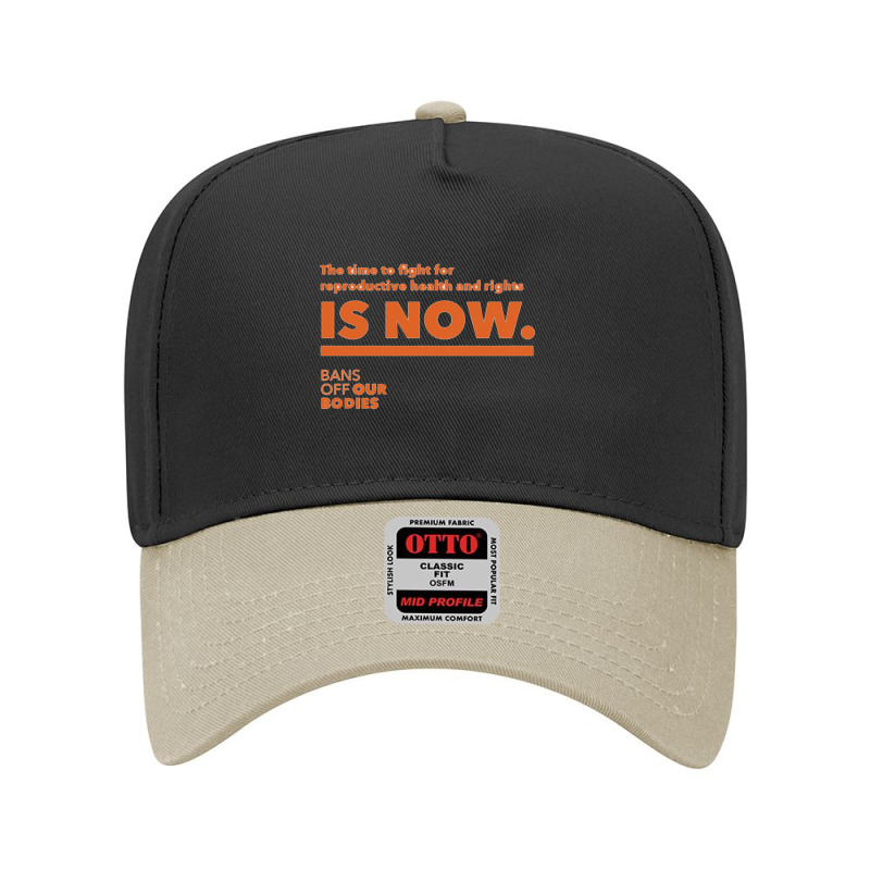 The Time Is Now Adjustable Baseball Cap by cm-arts | Artistshot