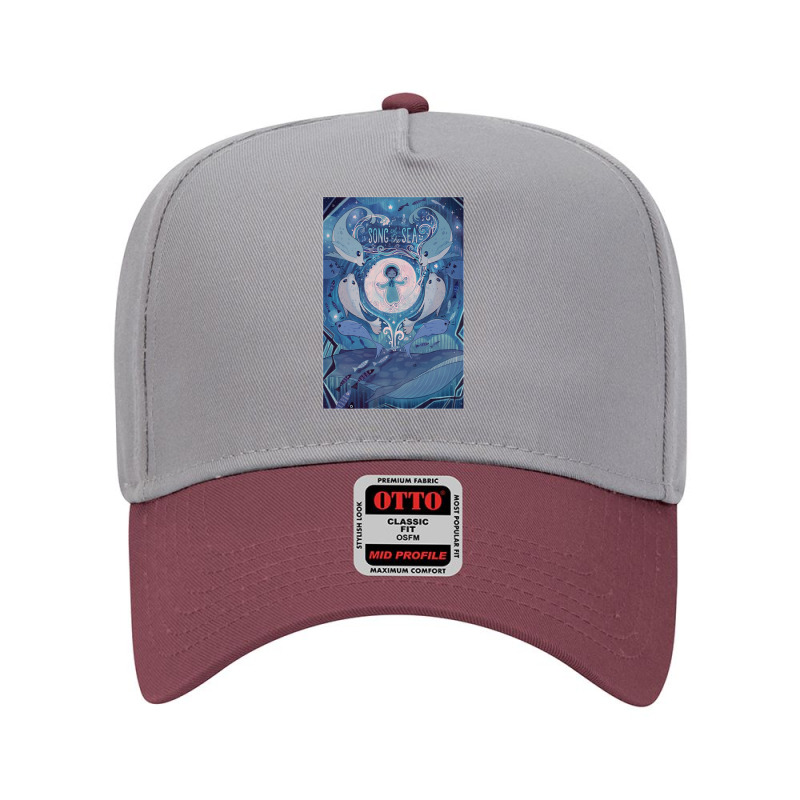 Vintagesongofthesea.png Adjustable Baseball Cap by JenniferAllen | Artistshot