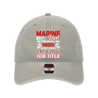 Marine Dad Dyed Cap | Artistshot