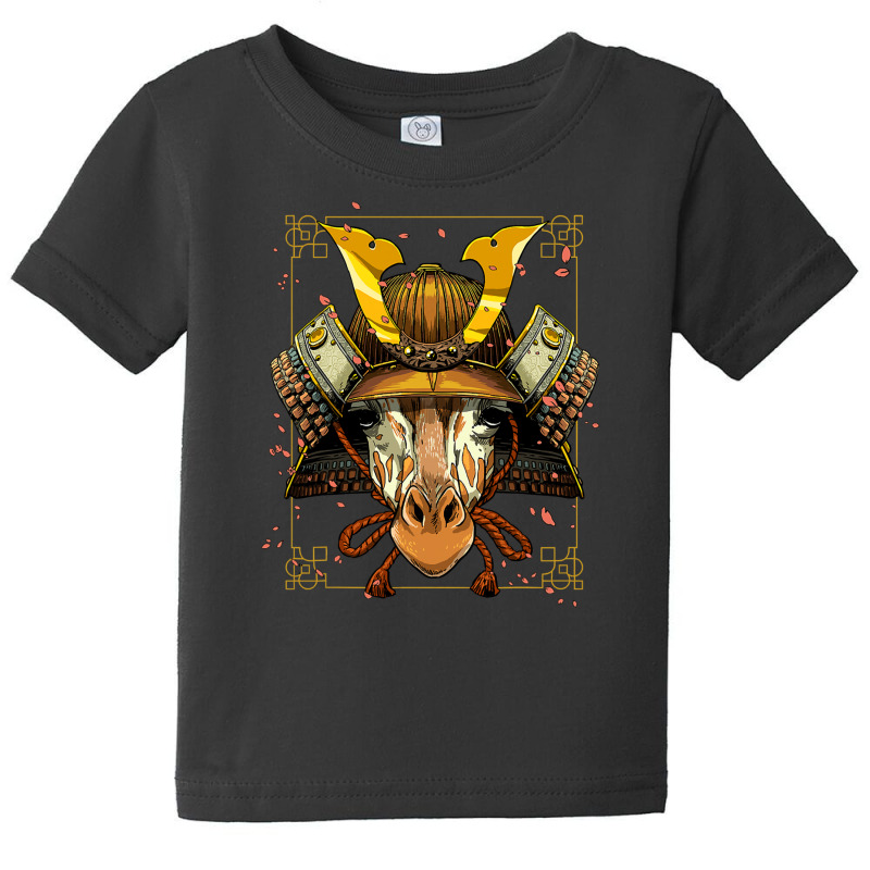 Samurai Giraffe Warrior Samurai Lovers Baby Tee | Artistshot