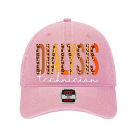 Leopard Dialysis Tech Dialysis Technician Appreciation Dyed Cap | Artistshot