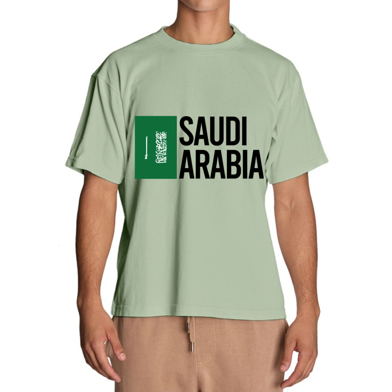 Saudi Arabia Minimal Design Collection Urban Heavy T-shirt by cm-arts | Artistshot