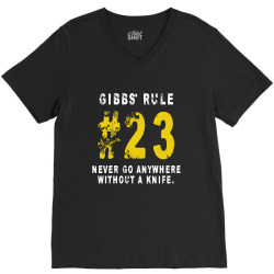 Gibbs's Rules 23 V-Neck Tee | Artistshot