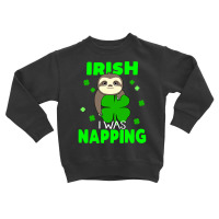 St. Patrick's Day Adults Irish I Was Toddler Sweatshirt | Artistshot