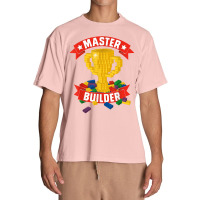 Master Builder Building Blocks Urban Heavy T-shirt | Artistshot