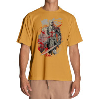 Medieval Crusader Knight Templar Urban Heavy T-shirt | Artistshot