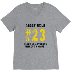 Gibbs's Rules 23 V-Neck Tee | Artistshot