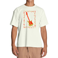 Christmas Electric Guitar Urban Heavy T-shirt | Artistshot