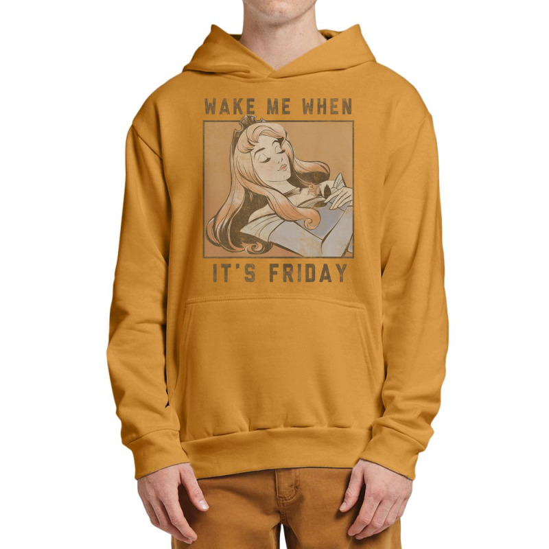 Sleeping Beauty Aurora Wake Me When Its Friday Urban Pullover Hoodie | Artistshot