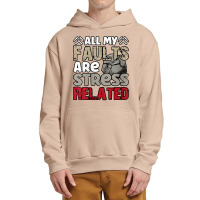 Womens All My Faults Are Stress Related, Geologist V Neck T Shirt Urban Pullover Hoodie | Artistshot