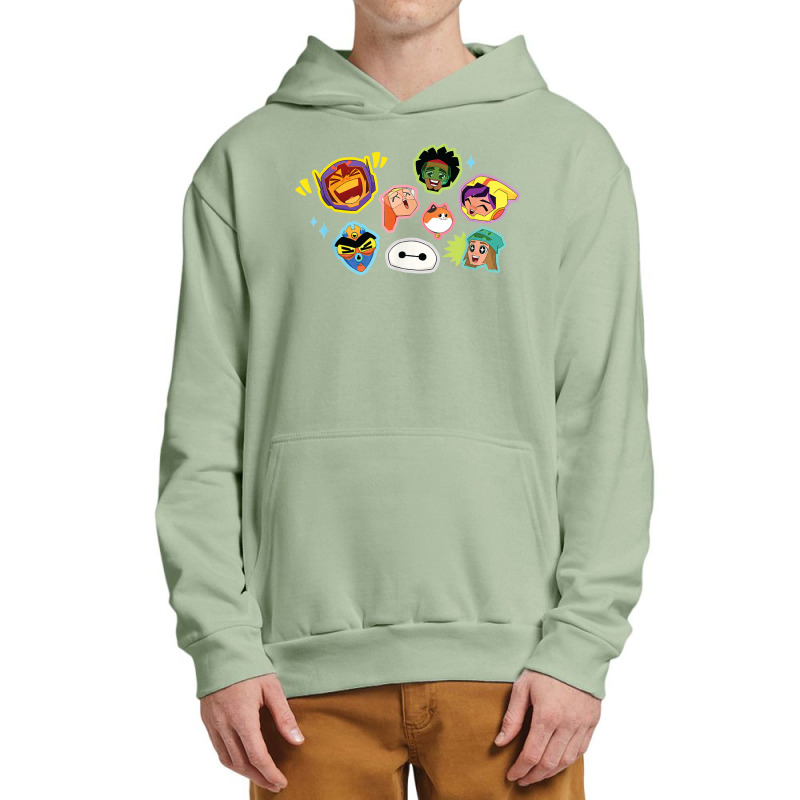 Big Heros 6 Baymax And Hiro Superheroses Kawaii Urban Pullover Hoodie | Artistshot