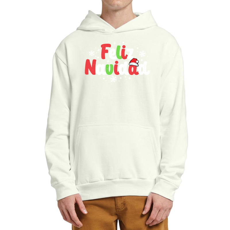 Feliz Navidad Matching Family Spanish Christmas Mexican Xmas Sweatshir Urban Pullover Hoodie | Artistshot