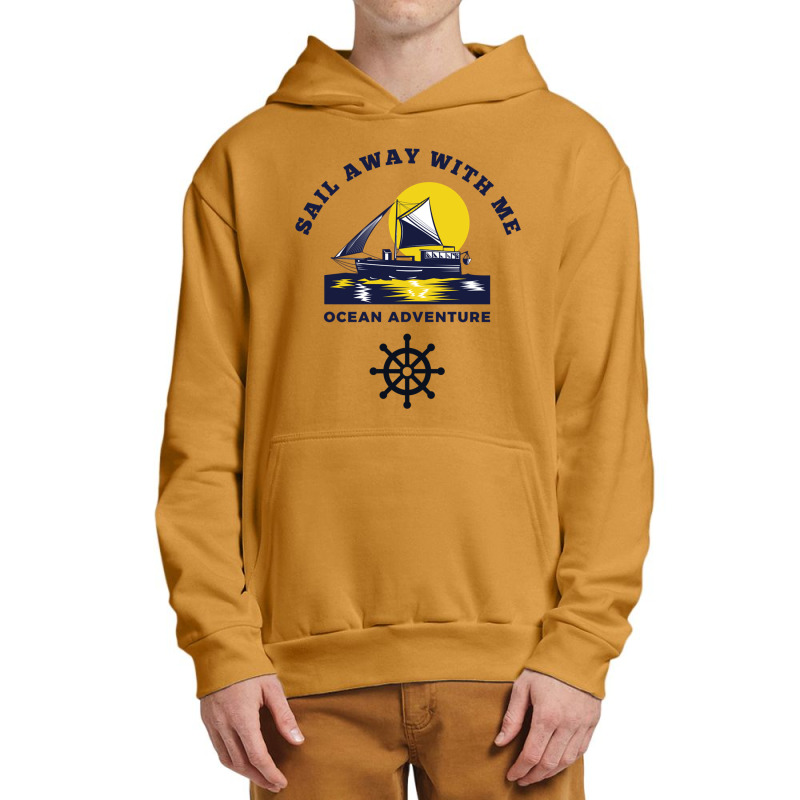 Sail Away With Me Urban Pullover Hoodie | Artistshot