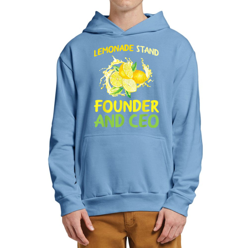 Lemonade Stand Founder And Ceo Lemon Juice Boss Urban Pullover Hoodie | Artistshot