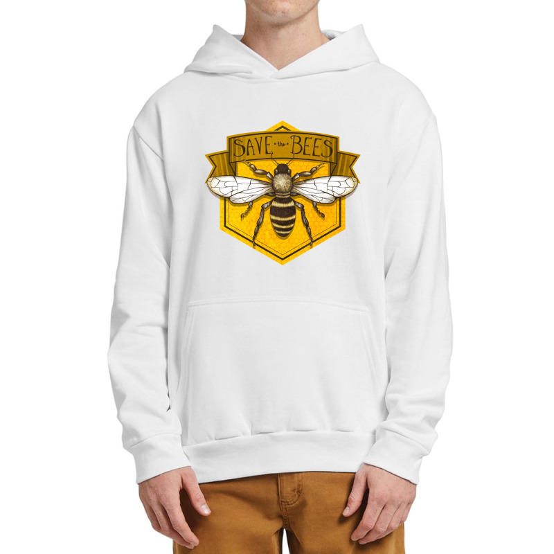 Save The Bees Urban Pullover Hoodie | Artistshot