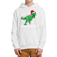 Merry Rexmas Funny Santa Dinosaur Christmas Pajamas Family Premium T S Urban Pullover Hoodie | Artistshot