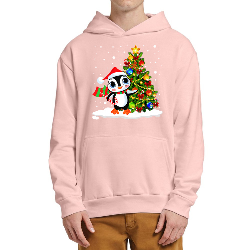 Noel Merry Christmas Lovely Penguin Pullover Hoodie Urban Pullover Hoodie | Artistshot