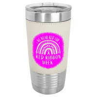 Red Ribbon Week Awareness Leatherette Tumbler | Artistshot