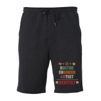 Doctor Engineer Artist Dentist Vintage Fleece Short | Artistshot