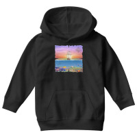 Sailing Ship T  Shirt Sunset Sail T  Shirt Youth Hoodie | Artistshot