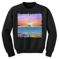 Sailing Ship T  Shirt Sunset Sail T  Shirt Youth Sweatshirt | Artistshot