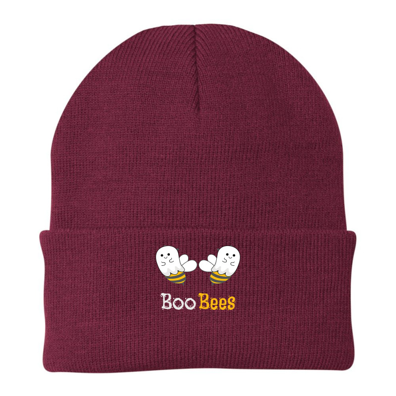 Womens Boo Bees Halloween Costume Funny With Cute Ghosts Beanie | Artistshot