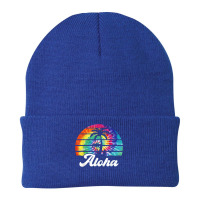 Aloha Hawaii Island Palm Beach Surfboard Surf Tie Dye T Shirt Beanie | Artistshot